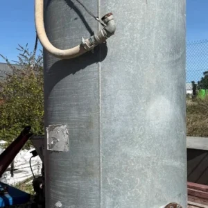 Cuve à air verticale 3000 litres Pauchard occasion pour stockage d’air comprimé