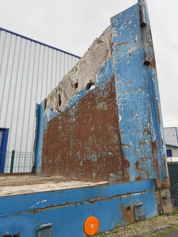 Semi-plateau Titan d’occasion – PTAC 19T, plancher bois – Image 3