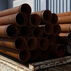 tuyaux victaulic 4 pouces occasion empilés